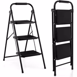 Description générale L'escabeau à 3 marches est un outil indispensable pour vos travaux de bricolage et d'amélioration de la  ...