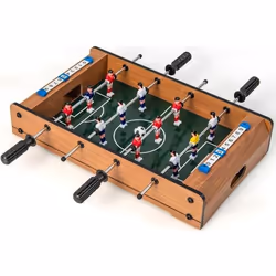 COSTWAY Baby Foot Adulte - Enfants avec 2 Panneaux de Score 2 Balles Jeu de Table Soccer 51 x 305 x 9 CM