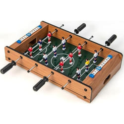 COSTWAY Baby Foot Adulte - Enfants avec 2 Panneaux de Score 2 Balles Jeu de Table Soccer 51 x 305 x 9 CM