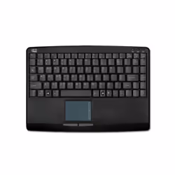 Adesso SlimTouch 410 clavier USB QWERTY Anglais américain Noir