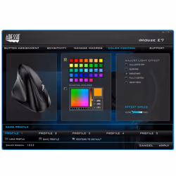 Adesso iMouse E7 souris Gauche USB Type-A Optique 6400 DPI - Vue supplémentaire 9
