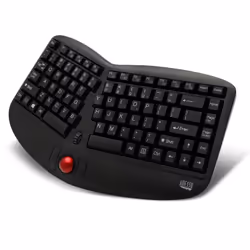 Adesso Tru-Form Media 3150, Mini, Sans fil, RF sans fil, Clavier à membrane, QWERTY, Noir