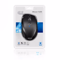 Adesso iMouse S200B souris Ambidextre Bluetooth Optique 2000 DPI - Vue supplémentaire 10