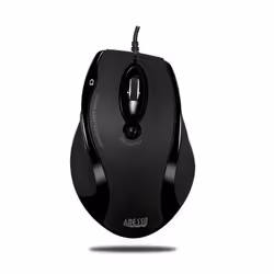 Adesso iMouse G2, Droitier, Optique, USB Type-A, 2400 DPI, Noir