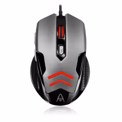 Adesso iMouse X1, Droitier, Optique, USB Type-A, 3200 DPI, Noir, Gris