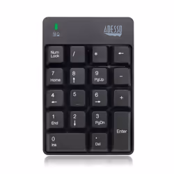 Adesso WKB-6010UB clavier numérique Universel RF sans fil Noir - Vue supplémentaire 2