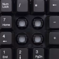 Adesso WKB-6010UB clavier numérique Universel RF sans fil Noir - Vue supplémentaire 3