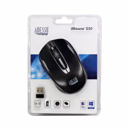 Adesso iMouse S50R souris Ambidextre RF sans fil Optique 1200 DPI - Vue supplémentaire 8