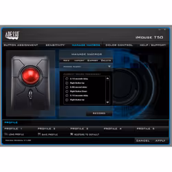 Adesso iMouse T50 souris Ambidextre RF sans fil Trackball 4800 DPI - Vue supplémentaire 10