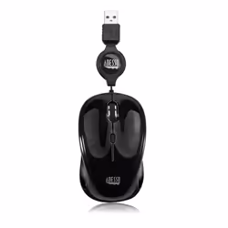 Adesso iMouse S8, Ambidextre, Optique, USB Type-A, 1600 DPI, Noir