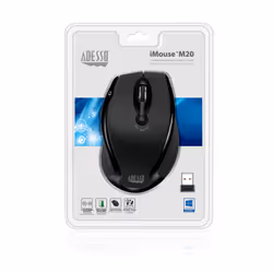 Adesso iMouse M20B souris Droitier RF sans fil Optique 1600 DPI - Vue supplémentaire 9