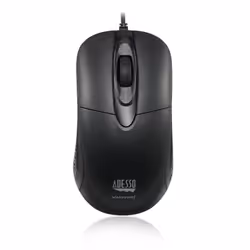 Adesso iMouse W4, Ambidextre, Optique, USB Type-A, 1000 DPI, Noir