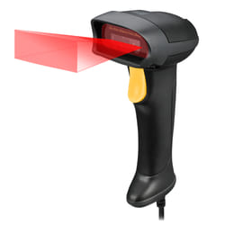 Adesso NuScan 2500TU Lecteur de code barre portable 1D/2D CMOS Noir, Jaune