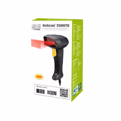 Adesso NuScan 2500TU Lecteur de code barre portable 1D/2D CMOS Noir, Jaune - Vue supplémentaire 10