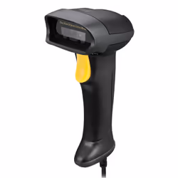 Adesso NuScan 2500TU Lecteur de code barre portable 1D/2D CMOS Noir, Jaune