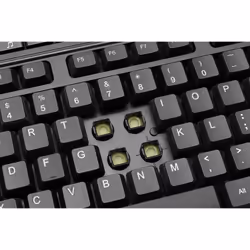 Adesso WKB-1320CB-UK clavier Souris incluse FR sans fil +USB QWERTY Anglais britannique Noir - Vue supplémentaire 7