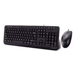 Adesso AKB-132CB-UK clavier Souris incluse USB QWERTY Anglais britannique Noir - Vue supplémentaire 2