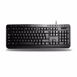 Adesso AKB-132CB-UK clavier Souris incluse USB QWERTY Anglais britannique Noir - Vue supplémentaire 3