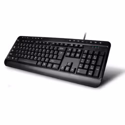 Adesso AKB-132CB-UK clavier Souris incluse USB QWERTY Anglais britannique Noir - Vue supplémentaire 4