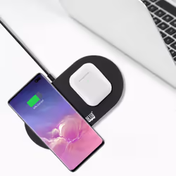 Adesso AUH-1040 chargeur d'appareils mobiles Casque, Smartphone, Smartwatch Noir USB Recharge sans fil Charge rapide Intérieure - Vue supplémentaire 12