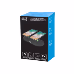 Adesso AUH-1040 chargeur d'appareils mobiles Casque, Smartphone, Smartwatch Noir USB Recharge sans fil Charge rapide Intérieure - Vue supplémentaire 14