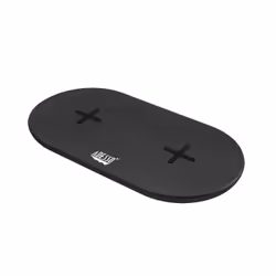 Adesso AUH-1040 chargeur d'appareils mobiles Casque, Smartphone, Smartwatch Noir USB Recharge sans fil Charge rapide Intérieure