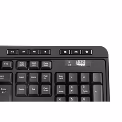Adesso WKB-1320CB clavier Souris incluse RF sans fil QWERTY Noir