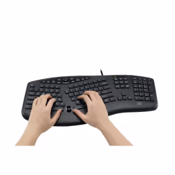 Adesso AKB-160UB-UK clavier USB QWERTY Anglais britannique Noir - Vue supplémentaire 7