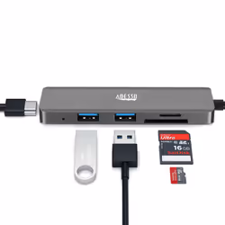 Adesso AUH-4020 station d'accueil Thunderbolt 3 Aluminium - Vue supplémentaire 8