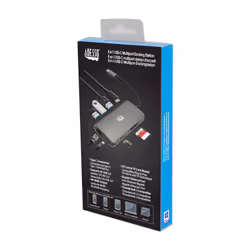 Adesso AUH-4030 station d'accueil USB 3.2 Gen 1 (3.1 Gen 1) Type-C Gris - Vue supplémentaire 10