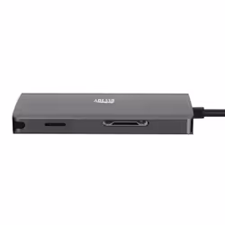 Adesso AUH-4030 station d'accueil USB 3.2 Gen 1 (3.1 Gen 1) Type-C Gris