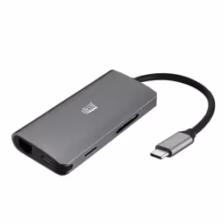 Adesso AUH-4030 station d'accueil USB 3.2 Gen 1 (3.1 Gen 1) Type-C Gris - Vue supplémentaire 4