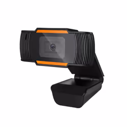 Adesso CyberTrack H2 webcam 640 x 480 pixels USB 2.0 Noir, Orange