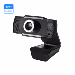 Adesso CyberTrack H4 webcam 2,1 MP 1920 x 1080 pixels USB 2.0 Noir, Argent