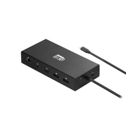 Adesso 9-IN-1 USB-C MULTIPORT DOCKING STATION SUPPORT DUAL DISPLAYPORT carte et adaptateur d'interfaces