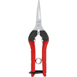 Felco - Sécateur Epinette n° 322 (Pour fruits, fleurs et légumes, manches en acier, lame droite chromée, droitiers et gauchers, 190 mm) 322