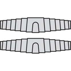 Felco - Ressorts de rechange 30/91 (pack de 2, nickelés, pour sécateurs & cisailles, 7x7.5x1 cm) 30/91