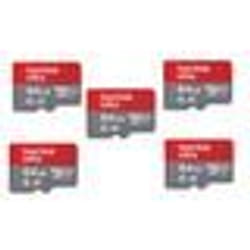 Lot de 3 Carte Mémoire Micro SDXC SanDisk Ultra 64Go 64g Vitesse de Lecture Allant jusquà 140MB/S Classe 10 U1 A1 TF Carte