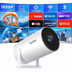 Mini Projecteur - GENERIC - X3 - Full HD 1080P - WiFi 6 - Bluetooth 5.2 - Portable
