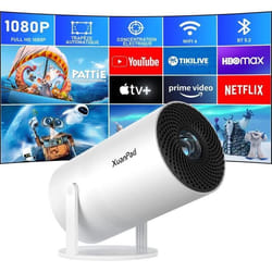 Mini Projecteur - GENERIC - X3 - Full HD 1080P - WiFi 6 - Bluetooth 5.2 - Portable