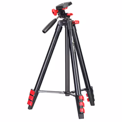 Levenhuk TR10, 3 pieds, Noir, Rouge, 130 cm