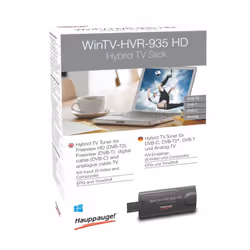 Hauppauge WinTV-HVR-935HD Analogique, DVB-C, DVB-T, DVB-T2 USB