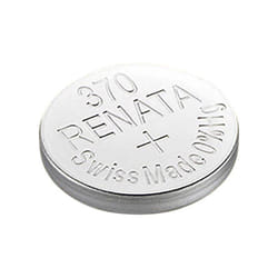 Pile bouton 370 1.55 v 1 pc(s) 40 mAh oxyde d'argent Y240933 - Renata