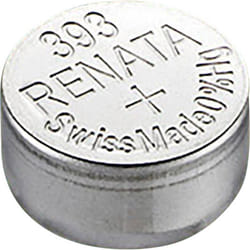 Pile bouton 393 1.55 v 1 pc(s) 80 mAh oxyde d'argent - Renata