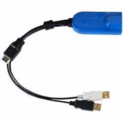 Raritan Digital HDMI, USB CIM, 0,3 m, USB, USB, HDMI, Multicolore, Noir, RJ-45
