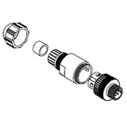 Connecteur pour capteurs/actionneurs - MOLEX - 1200710043 - Femelle - 5 pôles - 1 pc(s)