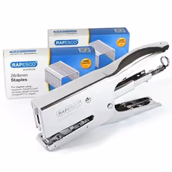 Agrafeuse manuelle - RAPESCO - 1298 - Métal - Contenu de la boîte inclus