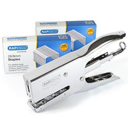 Agrafeuse manuelle - RAPESCO - 1298 - Métal - Contenu de la boîte inclus