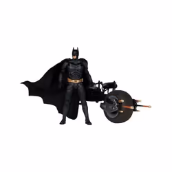 McFarlane Toys - The Dark Knight DC Multiverse - Figurine avec véhicule Batman & The Batpod 18 cm