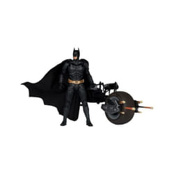 McFarlane Toys - The Dark Knight DC Multiverse - Figurine avec véhicule Batman & The Batpod 18 cm